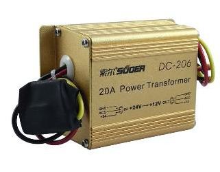 DC Converter Suoer 24V. to 12V. 20A.